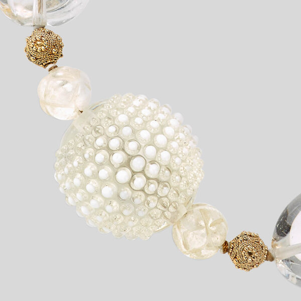 Collier Maharani or jaune – Image 2