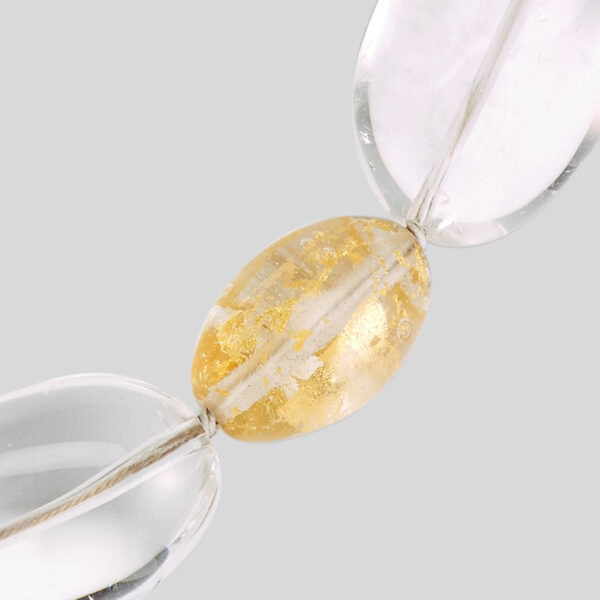 Collier Maharani or jaune – Image 3