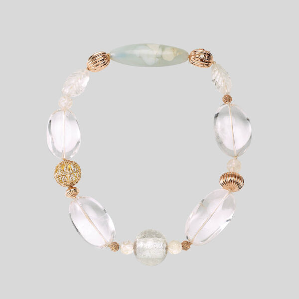 Collier Maharani or rose