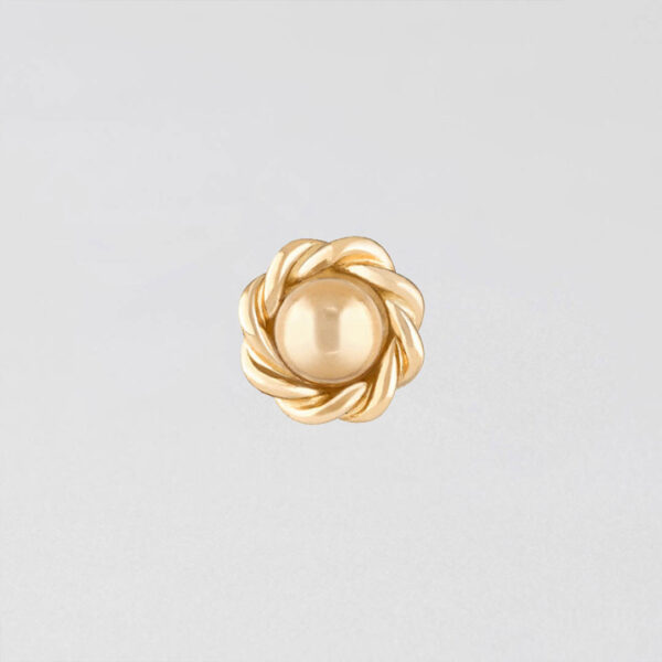 Puce d’oreille Rani perle or rose